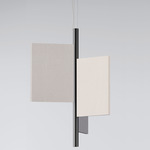 Trypta Acoustic Pendant - Black / Grey