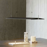 Fienile Linear Suspension - Dark Gray / Opal