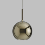 Glo Pendant - Matte Titanium / Mirroring Gold