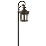 Raley 12V Path Light - Oil Rubbed Bronze / Clear Water Glass