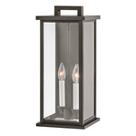 Weymouth Outdoor Wall Sconce - Oil Rubbed Bronze / Clear Beveled