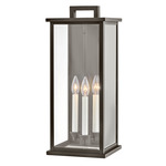 Weymouth Outdoor Wall Sconce - Oil Rubbed Bronze / Clear Beveled