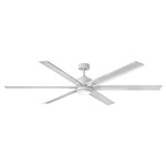 Indy Maxx Smart Ceiling Fan with Light - Matte White / Matte White