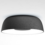 Djembe Large Ceiling Light Fixture - Black / Grey