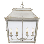 Abingdon Pendant - Antique Ivory / Clear