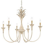 Lillianne Chandelier - Antique Ivory