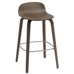 Visu Bar Stool - Stained Dark Brown