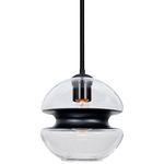 Hula Pendant - Black / Black