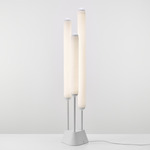 Puro Floor Lamp - Matte White / Triplex Opal