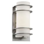 Cityscape 11 Torch Patio Light - Silver / White