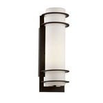 Cityscape 16 Torch Patio Light - Black / White