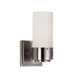 Solstice Wall Sconce - Brushed Nickel / Frosted