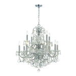 Imperial Chandelier - Polished Chrome / Crystal