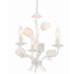 Southport Chandelier - Wet White / White