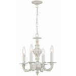 Paris Market Chandelier - Antique White