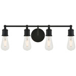 Serif Bathroom Vanity Light - Black