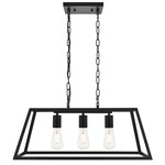 Resolute Linear Pendant - Black