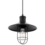 Flaneur Pendant - Black