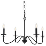 Rohan Chandelier - Matte Black