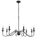 Rohan Chandelier - Matte Black