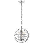 Wallace Chandelier - Chrome / Crystal