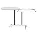 Bricks Buddy Accessory Table Top - Light Grey