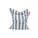 Original Slim Outdoor Bean Bag Chair - Stripe Ocean Blue