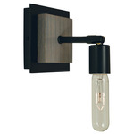 Loft Wall Sconce - Matte Black