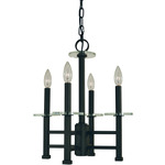 Metropolitan Chandelier - Matte Black