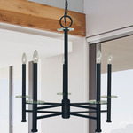 Metropolitan Chandelier - Matte Black