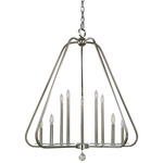 Triangulum Chandelier - Polished Nickel