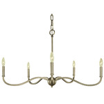 Heidelberg Single Tier Chandelier - Satin Pewter