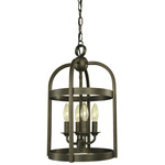 Heidelberg Cage Chandelier - Iron