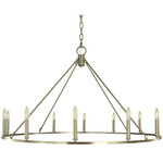 Midtown Chandelier - Brushed Nickel