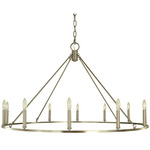 Midtown Chandelier - Brushed Nickel