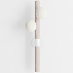 Willow Wall Sconce - White Oak / White