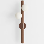 Willow Wall Sconce - Walnut / Brushed Copper