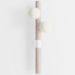 Willow Wall Sconce - White Oak / White