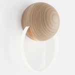 Anchor Wall Sconce - Natural Oak / Clear