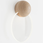 Anchor Wall Sconce - Natural Oak / Clear