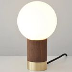 Catkin Table Lamp - Walnut / Brushed Brass