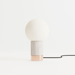 Catkin Table Lamp - White Oak / Brushed Copper