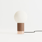 Catkin Table Lamp - Walnut / Brushed Copper