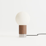 Catkin Table Lamp - Walnut / Brushed Stainless