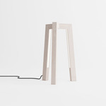 Junction Table Lamp - White Oak