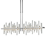 Cityscape Large Linear Pendant - Vintage Platinum / Vintage Platinum