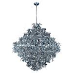 Comet 21 Light Pendant - Polished Chrome / Crystal