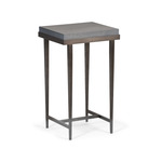 Wick Side Table - Dark Smoke / Grey Maple