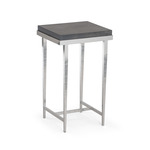 Wick Side Table - Sterling / Grey Maple