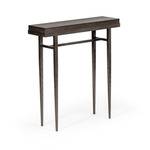 Wick Console Table - Dark Smoke / Espresso Maple